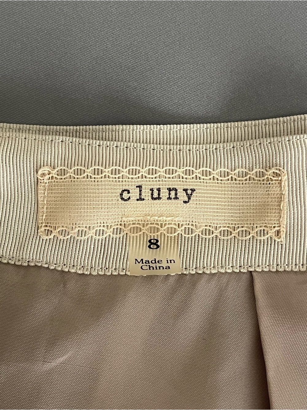 Cluny - Silk Mini Skirt - M - Picture 2 of 14
